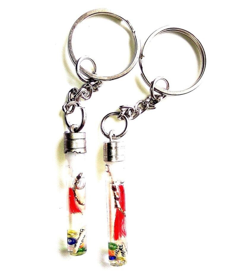 Name on rice keychain