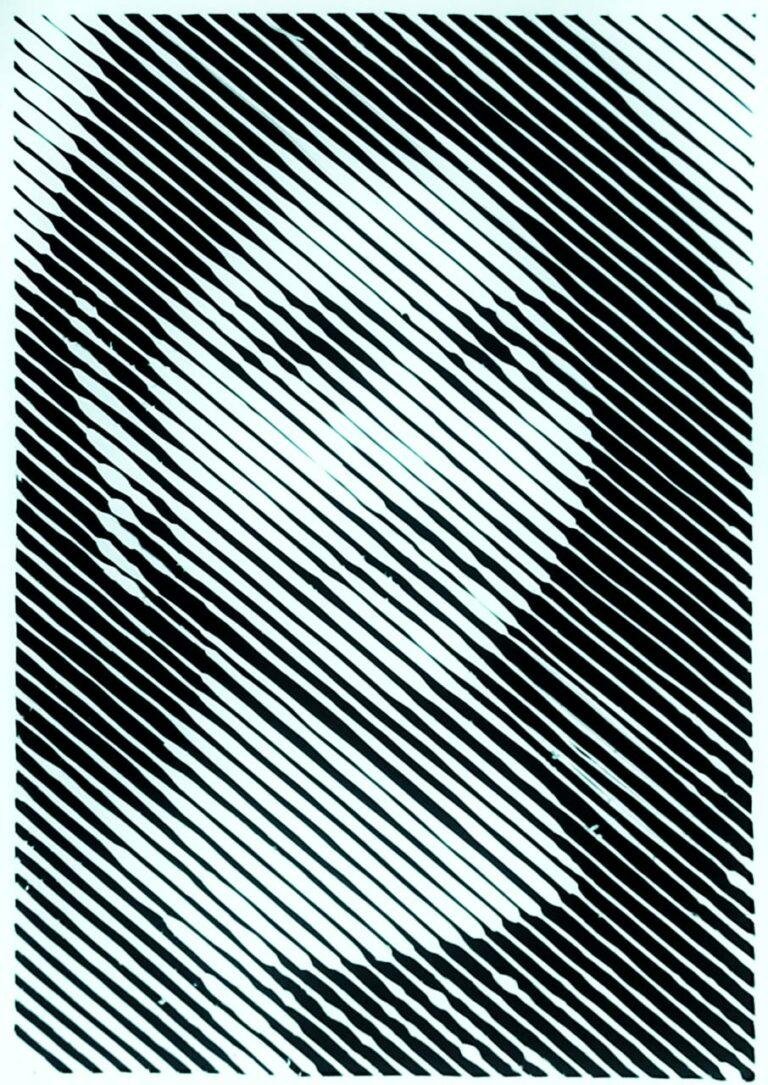 Halftone portrait