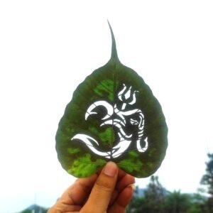 Ganpati Leaf Art 5
