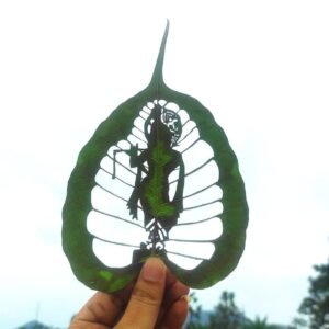 Krishna Leaf Art 4