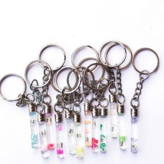 Name on rice keychain ( Heart special )