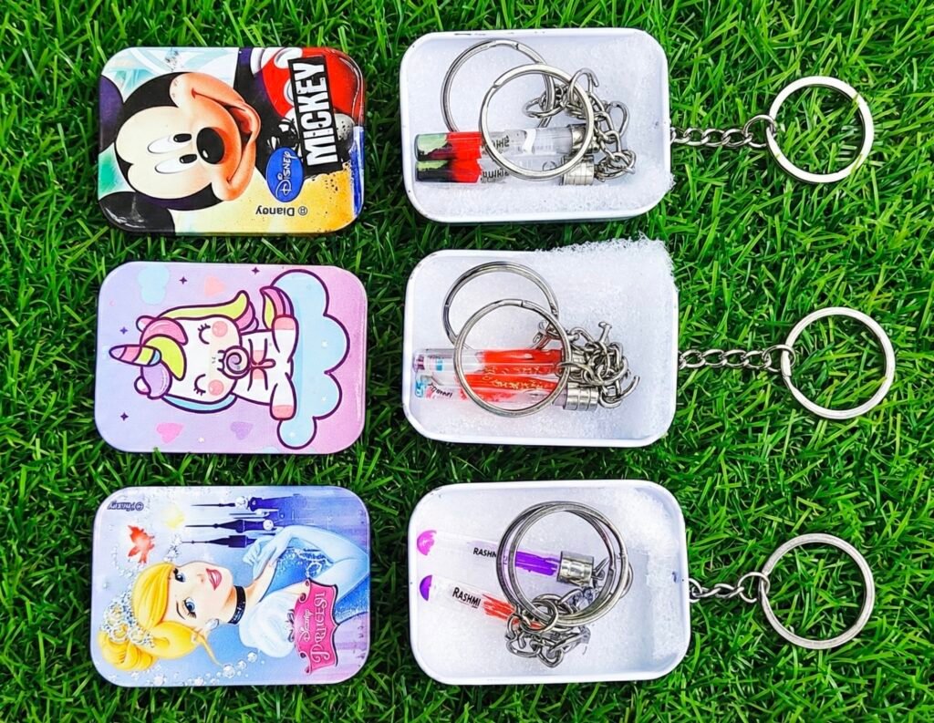 rice keychain with gift box