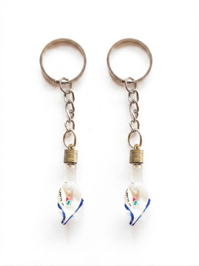 Name on rice keychain