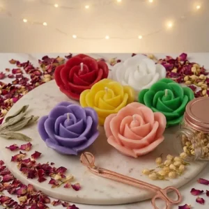 Rose Candle
