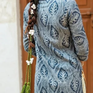 Beautiful Handmade Crochet Paranda | Woolen Floral Hair Braid Tassel Accessory For Women 4