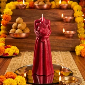 Stunning Forever Love Couple Candle