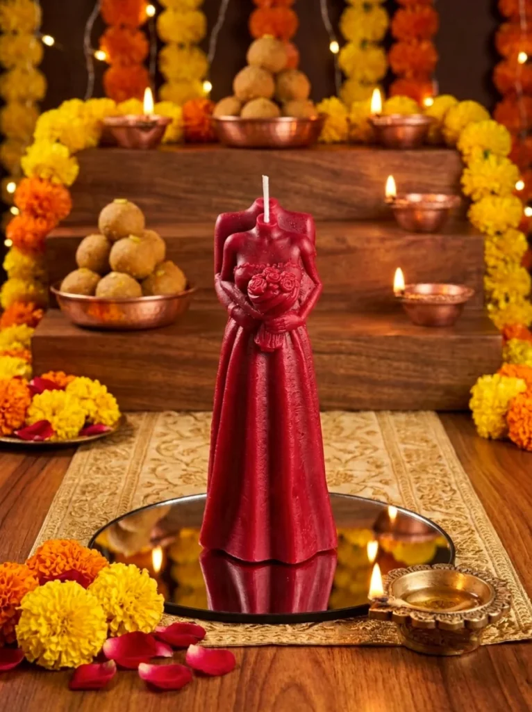 Forever Love Couple Candle