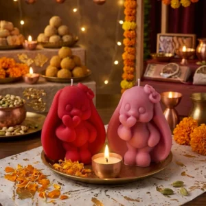 Bunny Candle