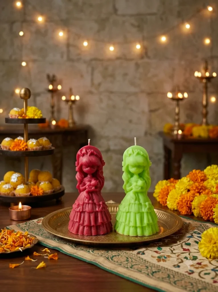 Princess Belle Candle
