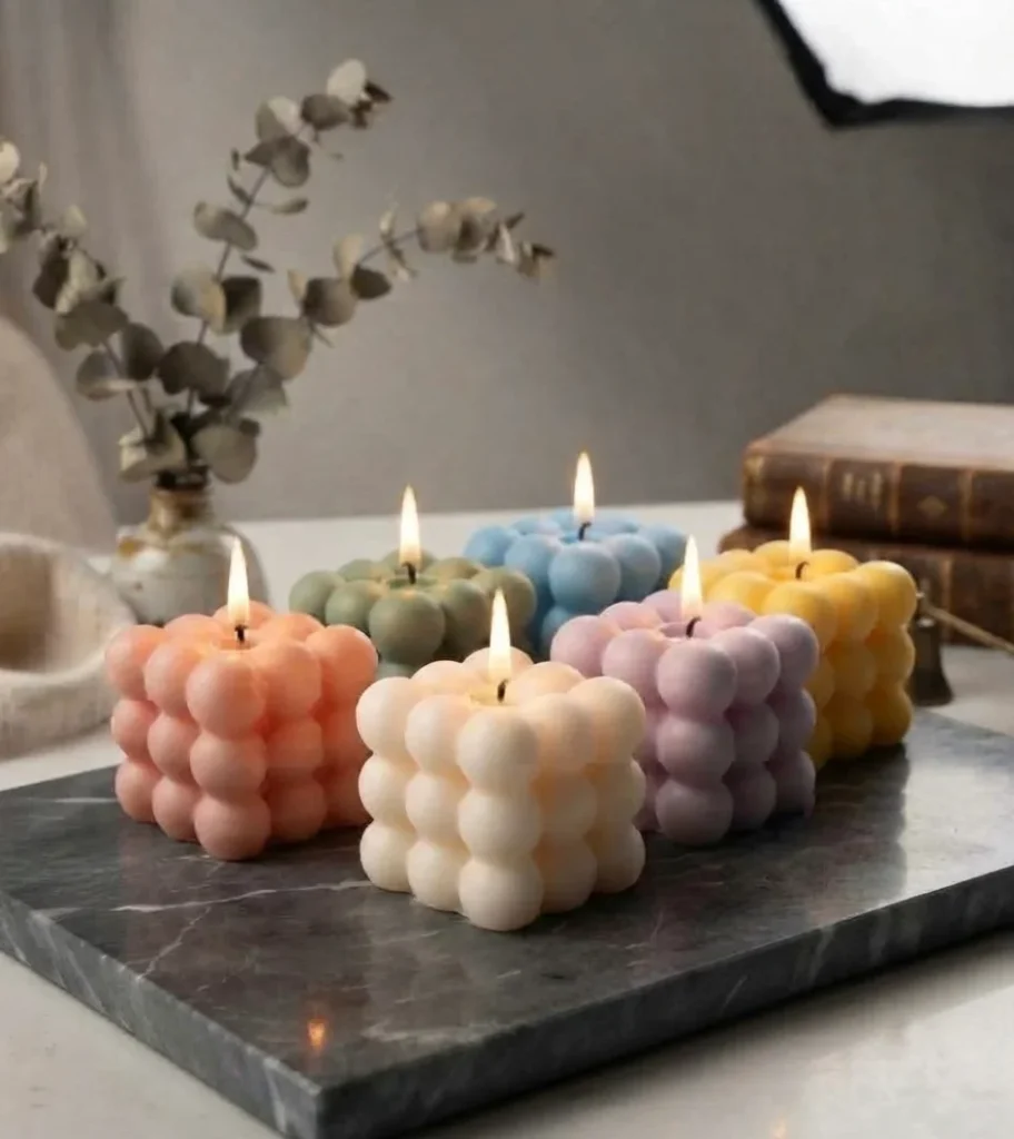 Big bubble candle