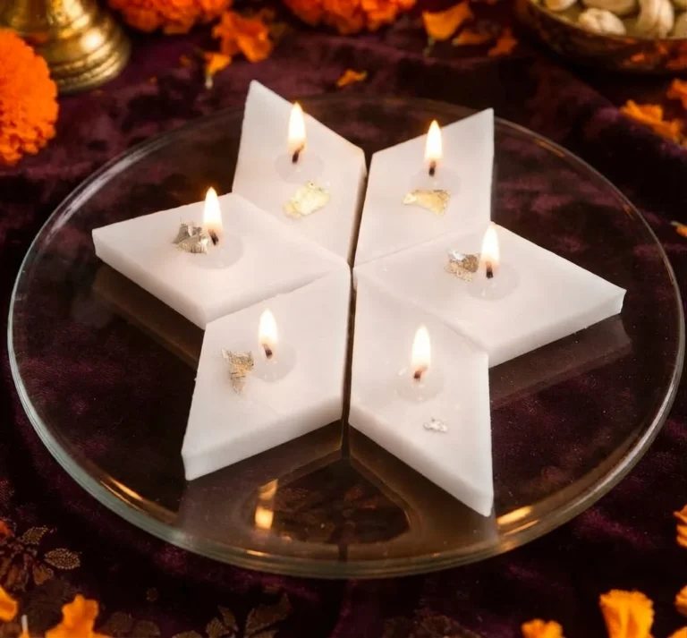 Kaju katli candle